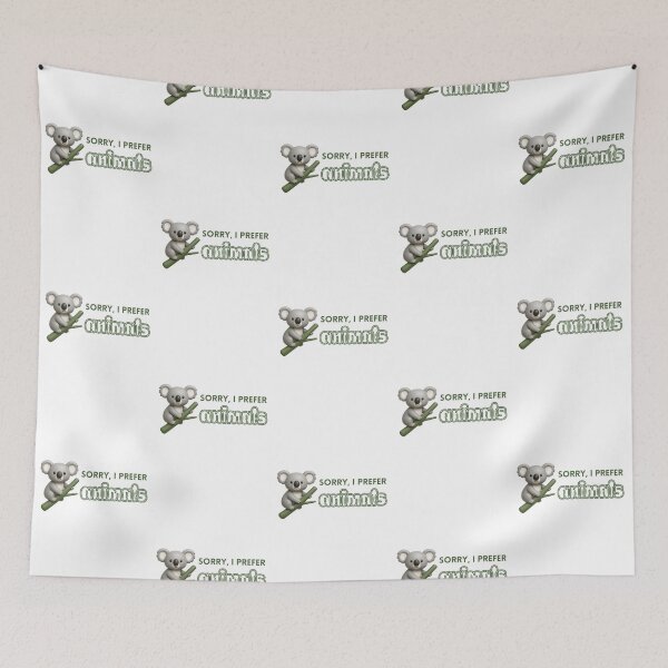 Item preview, Sorry I prefer animals - animals lovers designed and sold by madebyjulia7.