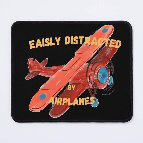 Item preview, Eaisly Distracted By Airplanes designed and sold by AMCreatix.