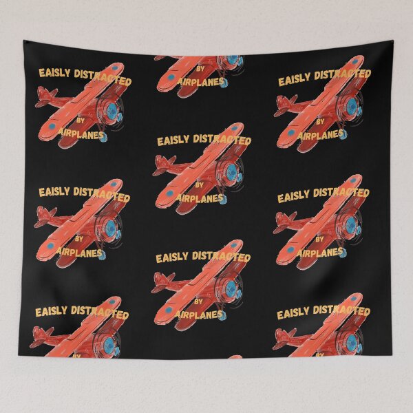 Item preview, Eaisly Distracted By Airplanes designed and sold by AMCreatix.