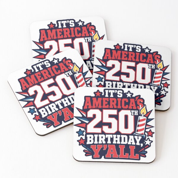 Item preview, Americas 250th Birthday Yall Celebration designed and sold by Squiggle Happy.