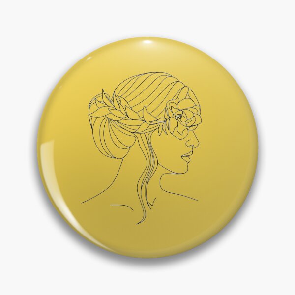 Item preview, Floral Woman Minimalist Line art Poster designed and sold by Artalextry.
