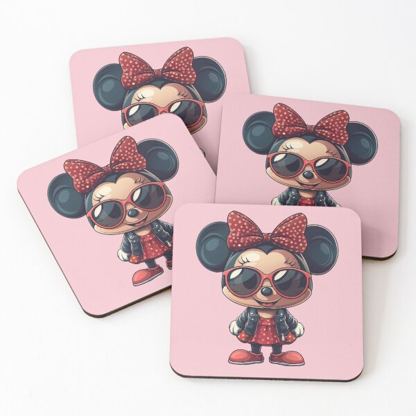 Item preview, Polka Dot Bow Cool Mouse Chibi Street Style designed and sold by KismetsKawaiiCo.