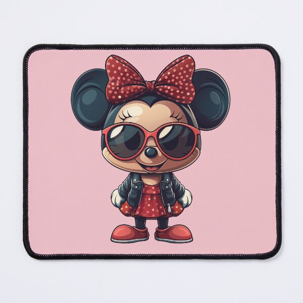 Item preview, Polka Dot Bow Cool Mouse Chibi Street Style designed and sold by KismetsKawaiiCo.