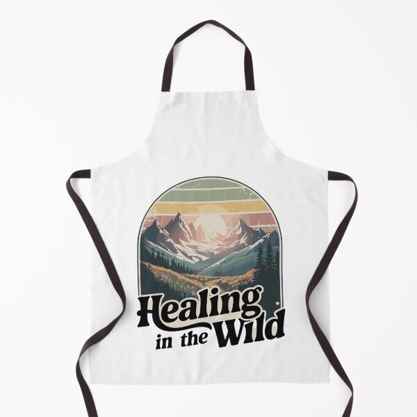 Item preview, Healing In The Wild Retro Mountain Sunset Nature Landscape For Hikers Campers And Outdoor Lovers designed and sold by yoddel.