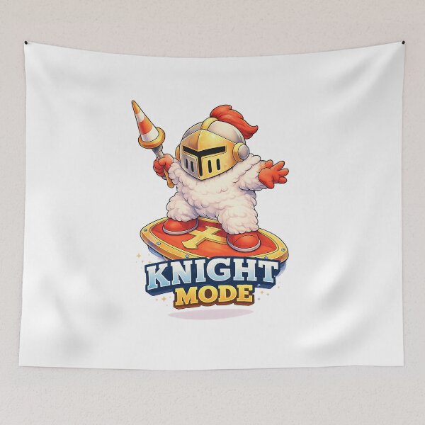 Item preview, Knight Mode Graphic Tee designed and sold by SoftSproutstu.