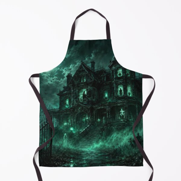 Item preview, Haunted Seagreen Manor in the Midnight Fog designed and sold by konkapo00.