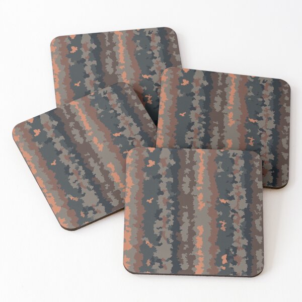 Item preview, Woodland Earth Stripes Abstract Design  designed and sold by PatternTitan.