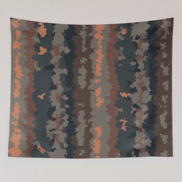 Item preview, Woodland Earth Stripes Abstract Design  designed and sold by PatternTitan.