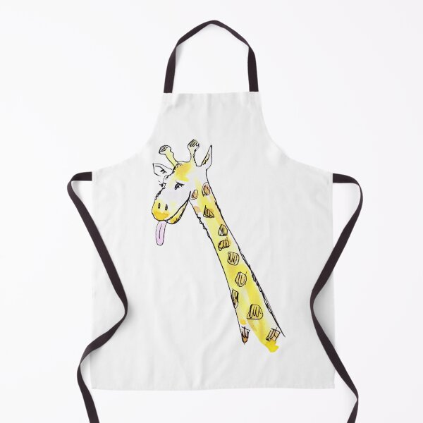 Item preview, A giraffe who is paticularly proud of his tongue... designed and sold by Inky Fingers Illustrations.