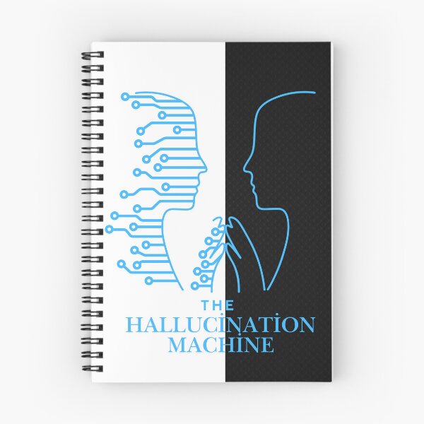 Item preview, The Hallucination Machine Funny AI Humor designed and sold by Bi' Dünya Şey.