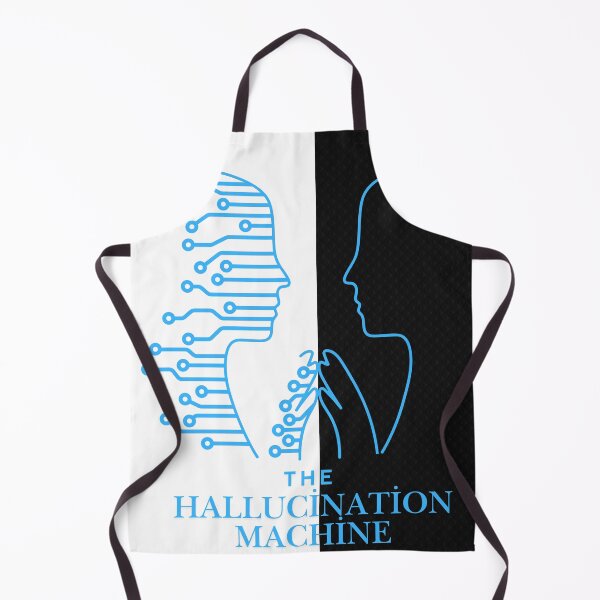 Item preview, The Hallucination Machine Funny AI Humor designed and sold by Bi' Dünya Şey.