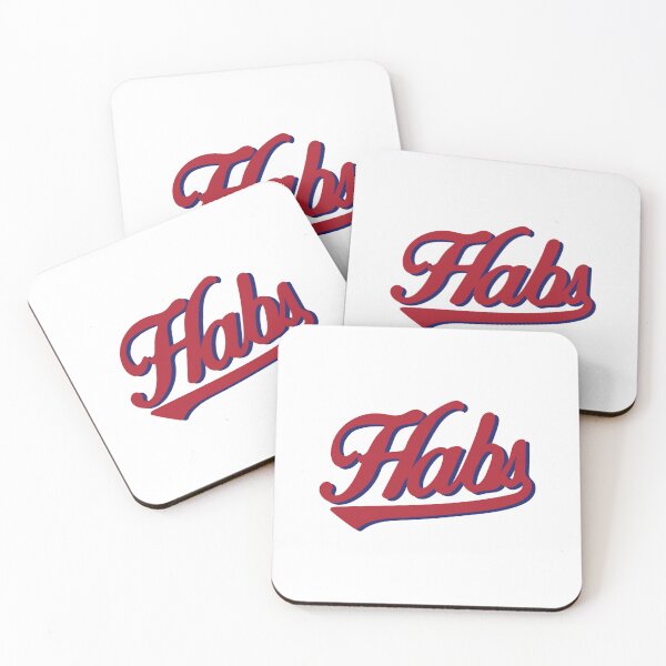 Item preview, Habs Script - Red designed and sold by fourwindsdesign.