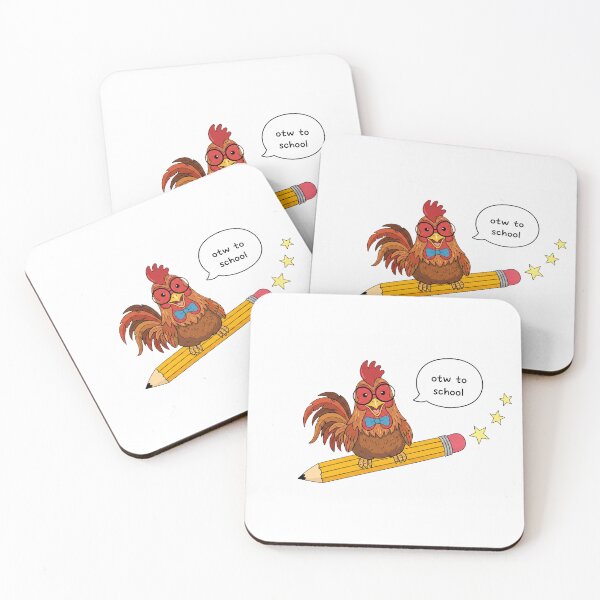Item preview, Funny Rooster Back To School Pencil Boys Girls Kids designed and sold by FurryHavenPH.