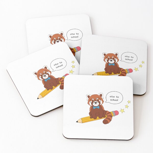 Item preview, Funny Red Panda Back To School Pencil Boys Girls Kids designed and sold by FurryHavenPH.
