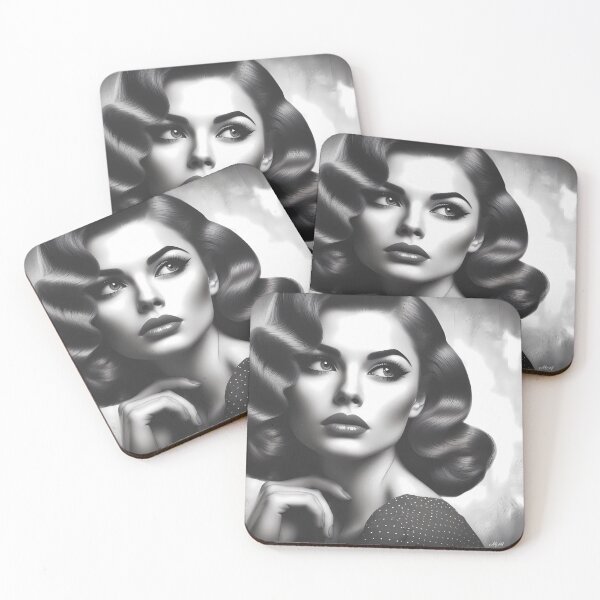 Item preview, Vintage Glamour Portrait III designed and sold by Ars-Mystica-AM.