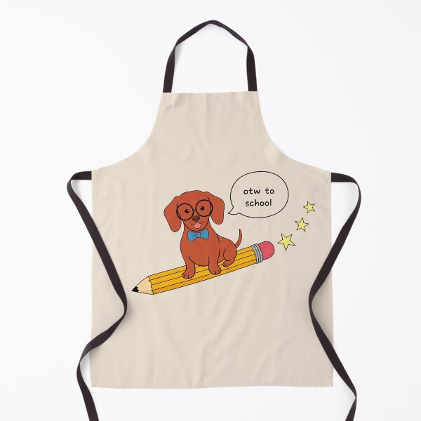 Item preview, Funny Red Dachshund Back To School Pencil Boys Girls Kids designed and sold by FurryHavenPH.