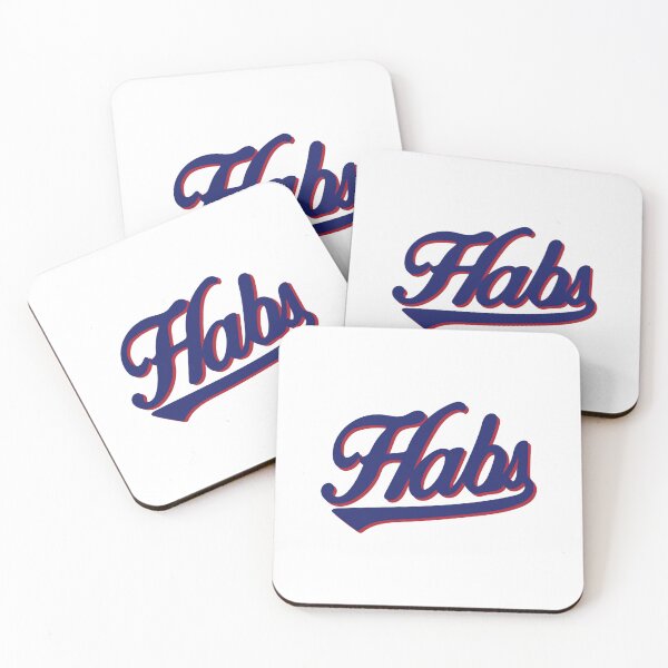 Item preview, Habs Script - Blue designed and sold by fourwindsdesign.