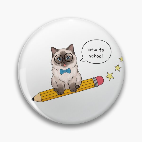 Item preview, Funny Ragdoll Cat Back To School Pencil Boys Girls Kids designed and sold by FurryHavenPH.