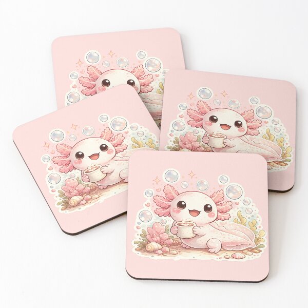 Item preview, Cute Axolotl Bubble Squad designed and sold by 0606PM.