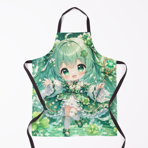 Item preview, Seagreen Lucky Chibi Fantasy Girl designed and sold by konkapo00.
