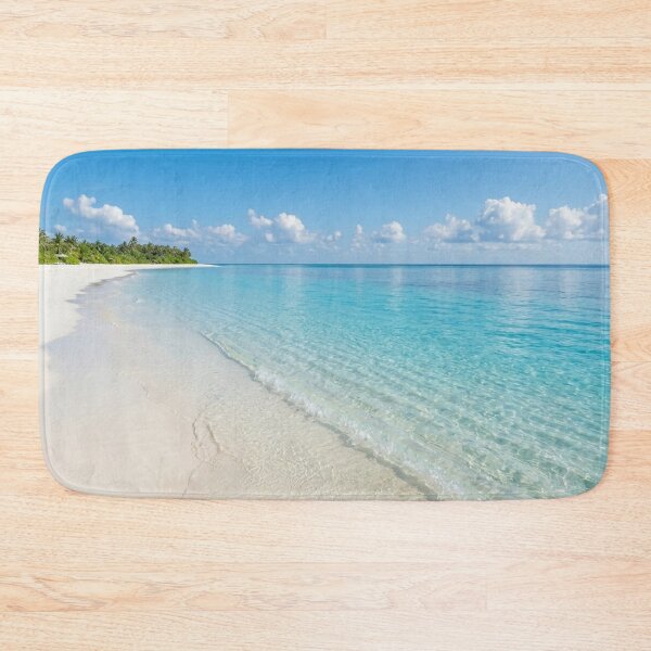 Item preview, Beautiful Tropical Beach with Crystal Waters & White Sand and Blue Sky designed and sold by SOUFIANE1991.