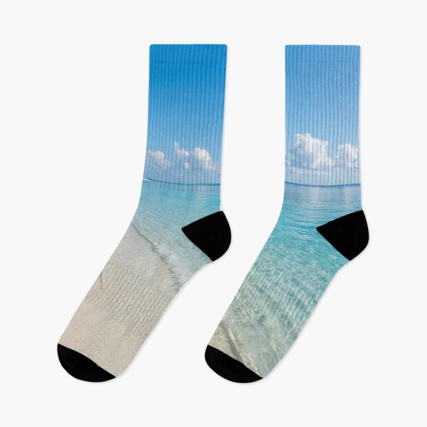 Item preview, Beautiful Tropical Beach with Crystal Waters & White Sand and Blue Sky designed and sold by SOUFIANE1991.