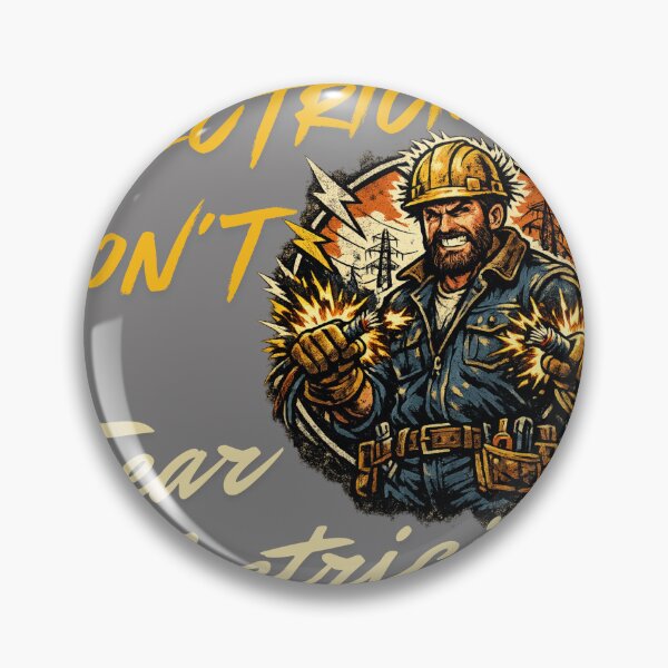 Item preview, Electricians Don't Fear Electricity for Electrical Workers designed and sold by lazulishop.