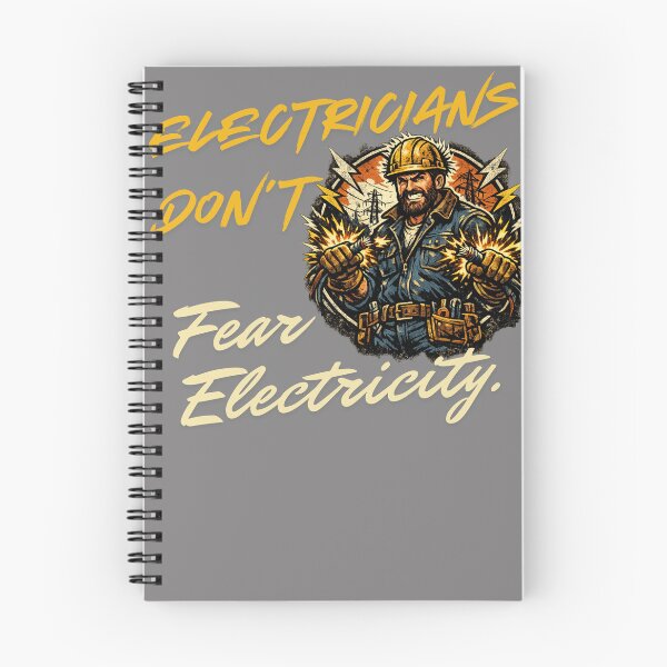 Item preview, Electricians Don't Fear Electricity for Electrical Workers designed and sold by lazulishop.