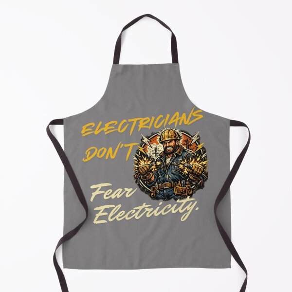Item preview, Electricians Don't Fear Electricity for Electrical Workers designed and sold by lazulishop.