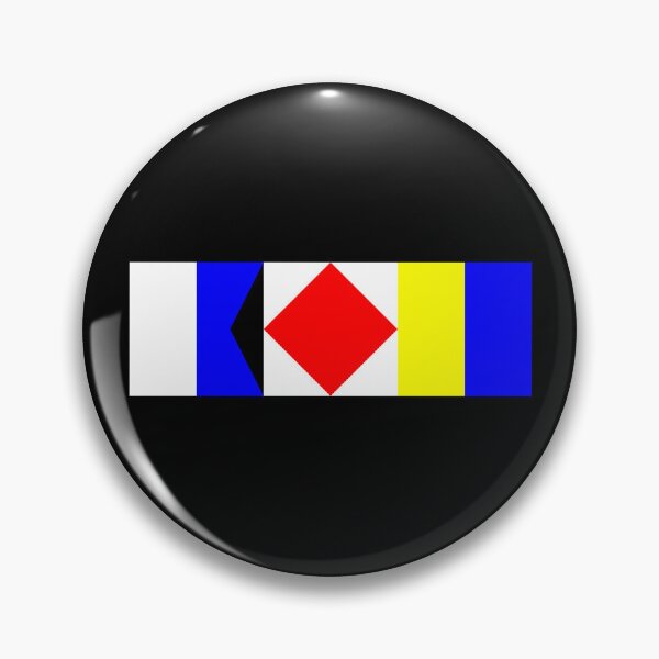 Item preview, AFK Gamer Maritime Signal Flags Design designed and sold by AnnSign.