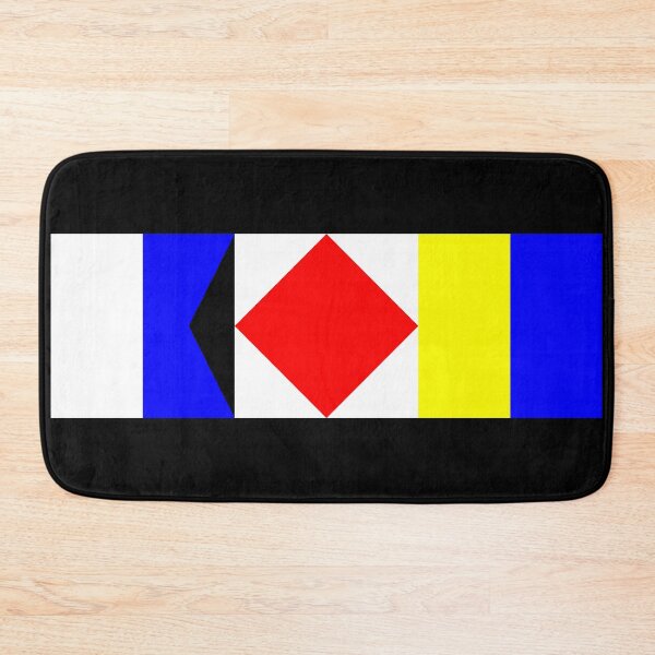 Item preview, AFK Gamer Maritime Signal Flags Design designed and sold by AnnSign.