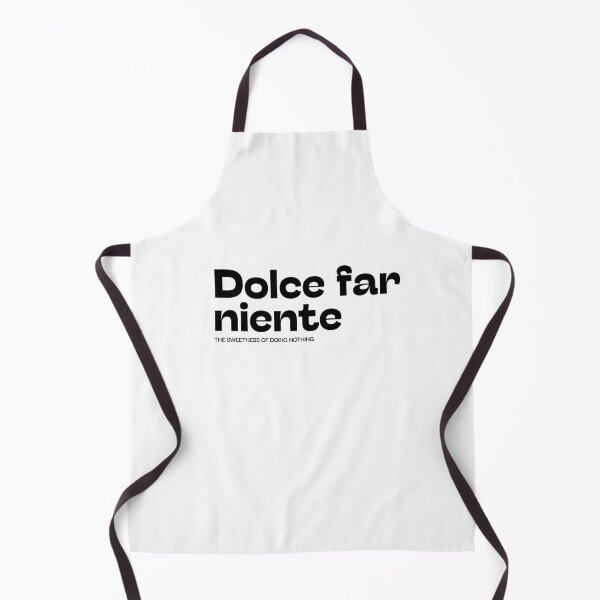 Item preview, Dolce far niente typography designed and sold by sensualita.