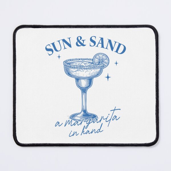 Item preview, Sun & Sand a Margarita in Hand – Beach Cocktail Margarita Summer Design designed and sold by Canvas-Whispers.
