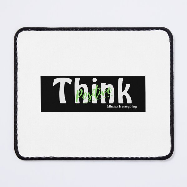 Item preview, Think Positive Mindset T-Shirt designed and sold by Raza-prints.