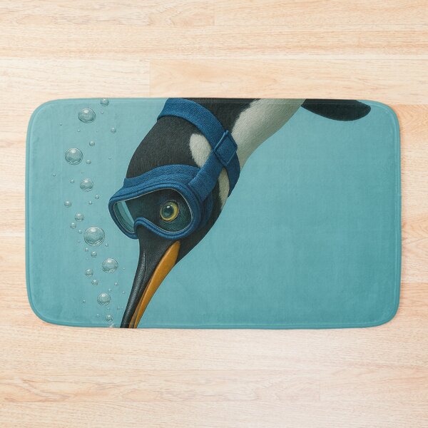 Item preview, Diving Penguin designed and sold by Blijjet Creative Studio.