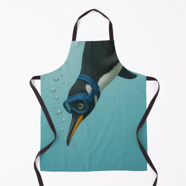 Item preview, Diving Penguin designed and sold by Blijjet Creative Studio.