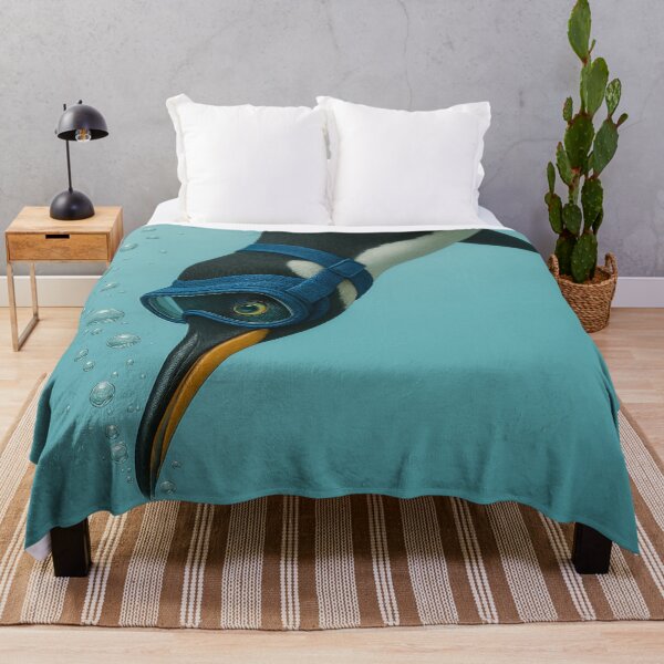 Item preview, Diving Penguin designed and sold by Blijjet Creative Studio.