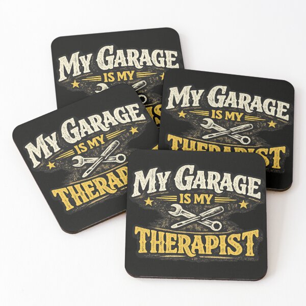Item preview, My Garage is my Therapist  designed and sold by ttuniques.