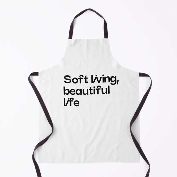 Item preview, Soft living, beautiful life typography designed and sold by sensualita.