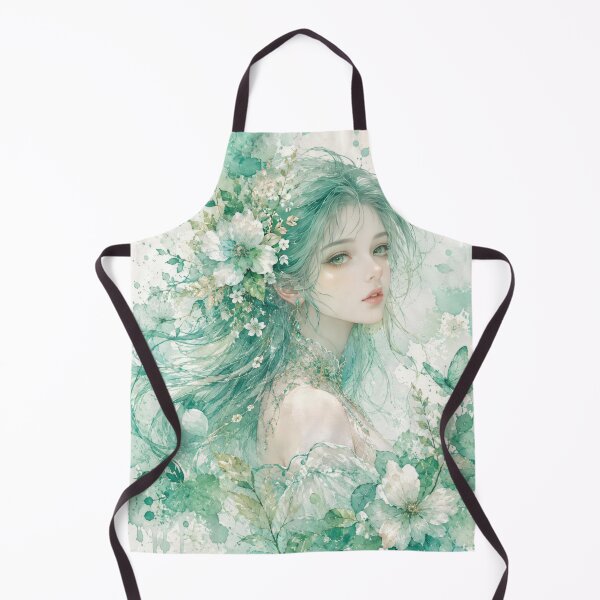 Item preview, Seagreen Watercolor Fantasy Muse designed and sold by konkapo00.