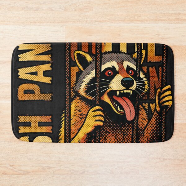 Item preview, Rotten Trash Panda No.5: Innocent Until Proven Trashy Raccoon Trash Panda Graphic designed and sold by NO BEAVER NO PUNK.