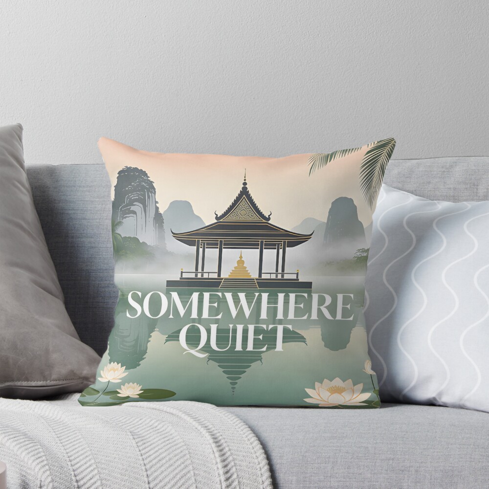 Item preview, Throw Pillow designed and sold by anusit.