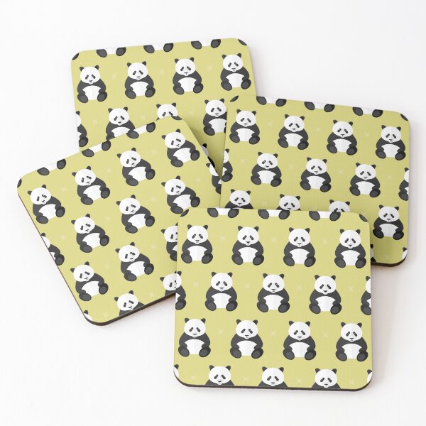 Item preview, Pandas on green designed and sold by reneesillus.