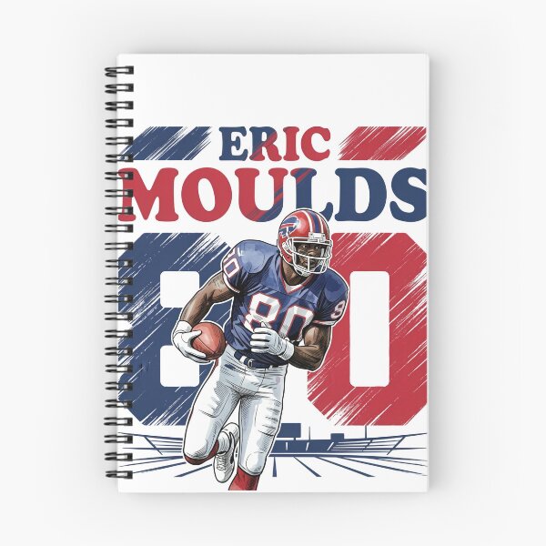 Item preview, Retro Eric Moulds 80 - Buffalo Football Legend designed and sold by Thogan0416.
