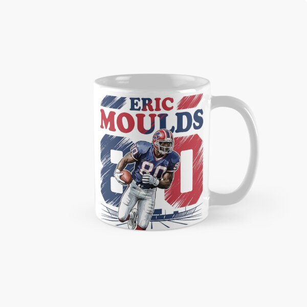 Item preview, Retro Eric Moulds 80 - Buffalo Football Legend designed and sold by Thogan0416.