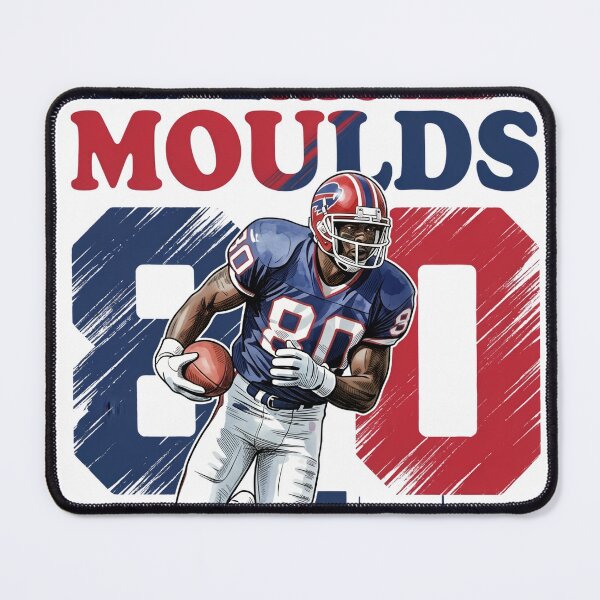 Item preview, Retro Eric Moulds 80 - Buffalo Football Legend designed and sold by Thogan0416.