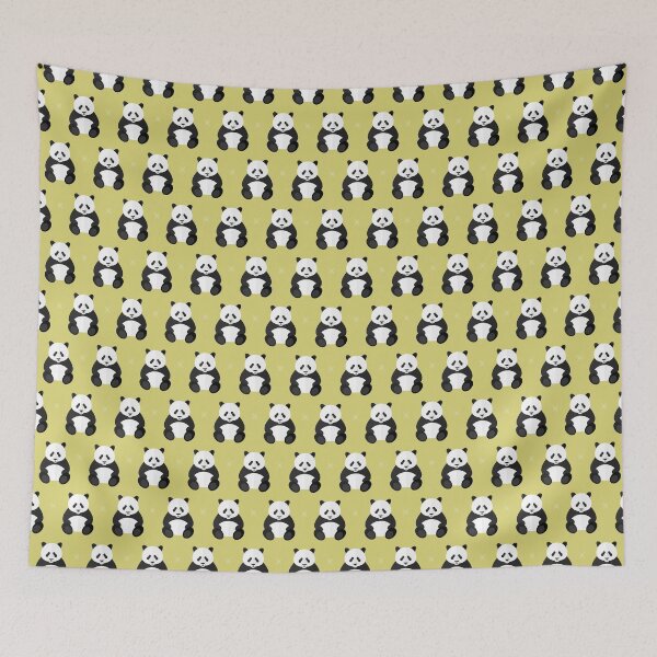 Item preview, Pandas on green designed and sold by reneesillus.