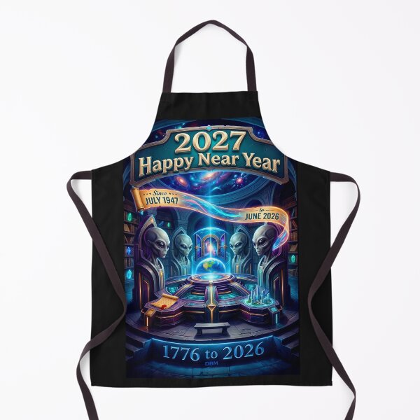 Item preview, 2027 Happy New Year - Disclosure You Are Not Alone designed and sold by DBM Photo Art 1.