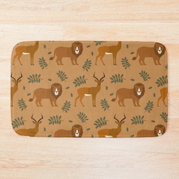 Item preview, Safari adventures on brown designed and sold by reneesillus.