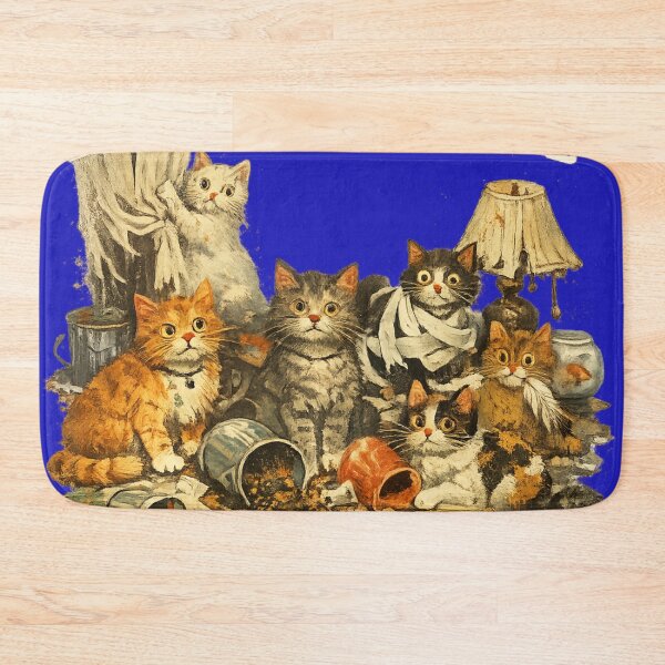 Item preview, It Seemed Like A Good Idea Funny Chaos Cats Meme Sticker designed and sold by irfanshikh.